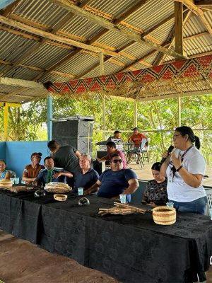 A Companhia de Saneamento do Amazonas (Cosama), levou campanha de educação ambiental à comunidade indígena Moyray, no município de Autazes (a 113 quilômetros de Manaus), em celebração ao Dia dos Povos Indígenas, neste sábado (19)