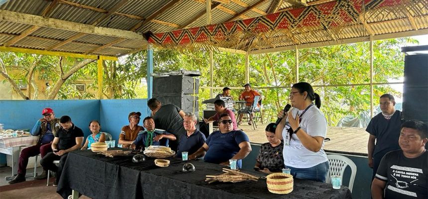 A Companhia de Saneamento do Amazonas (Cosama), levou campanha de educação ambiental à comunidade indígena Moyray, no município de Autazes (a 113 quilômetros de Manaus), em celebração ao Dia dos Povos Indígenas, neste sábado (19)
